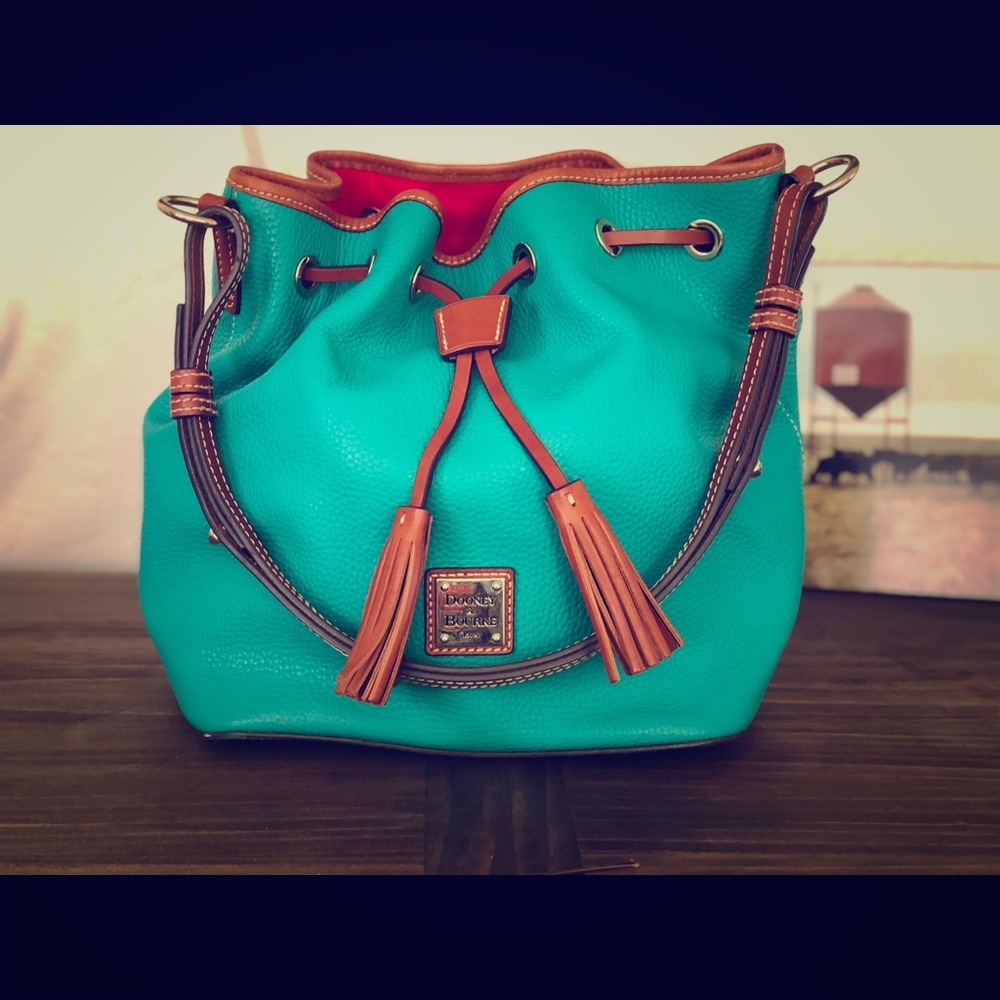 Dooney & Bourke All weather-leather drawstring bag